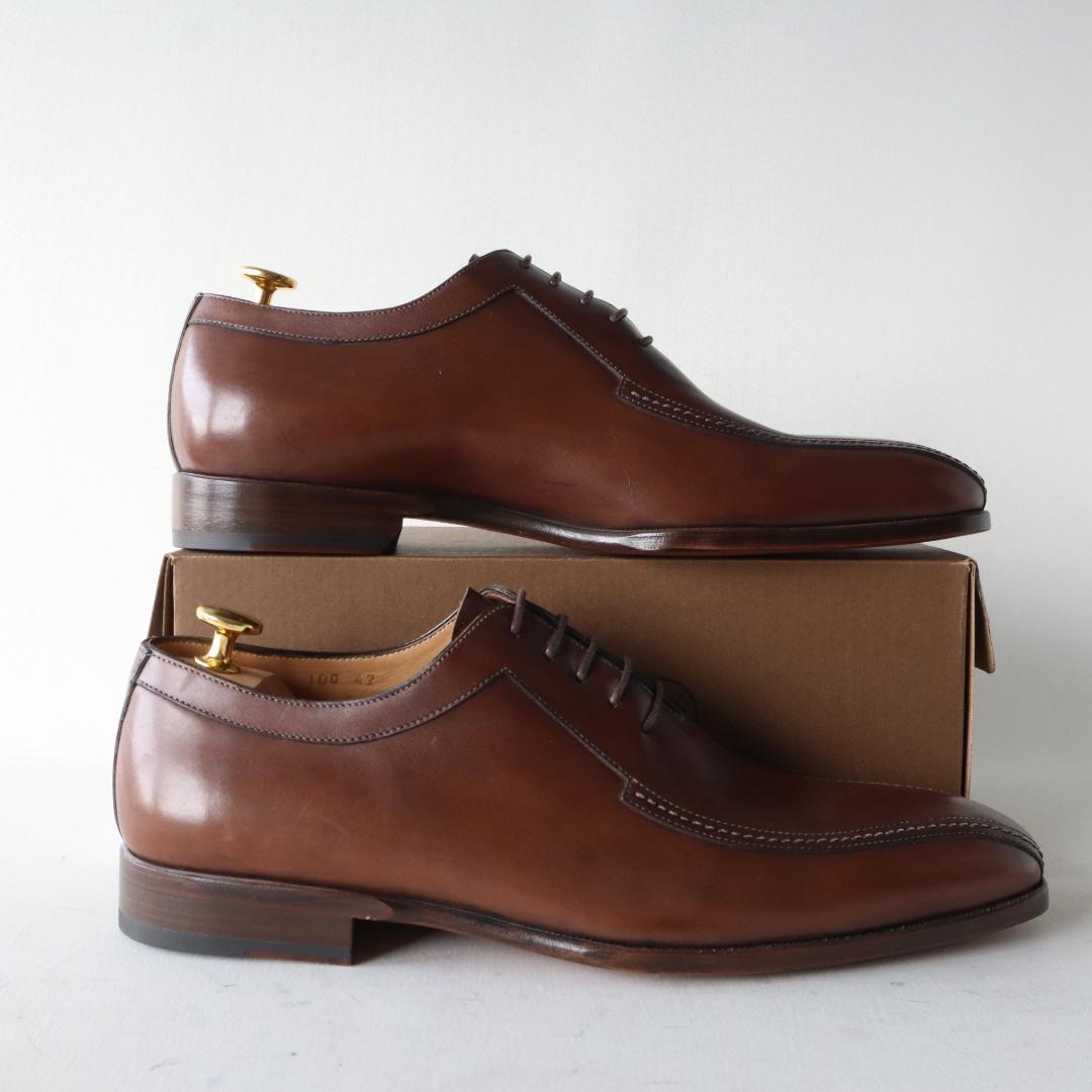 未使用Bemer'sベーメルズ　ブラウンドレスシューズ42 ステファノベーメル社