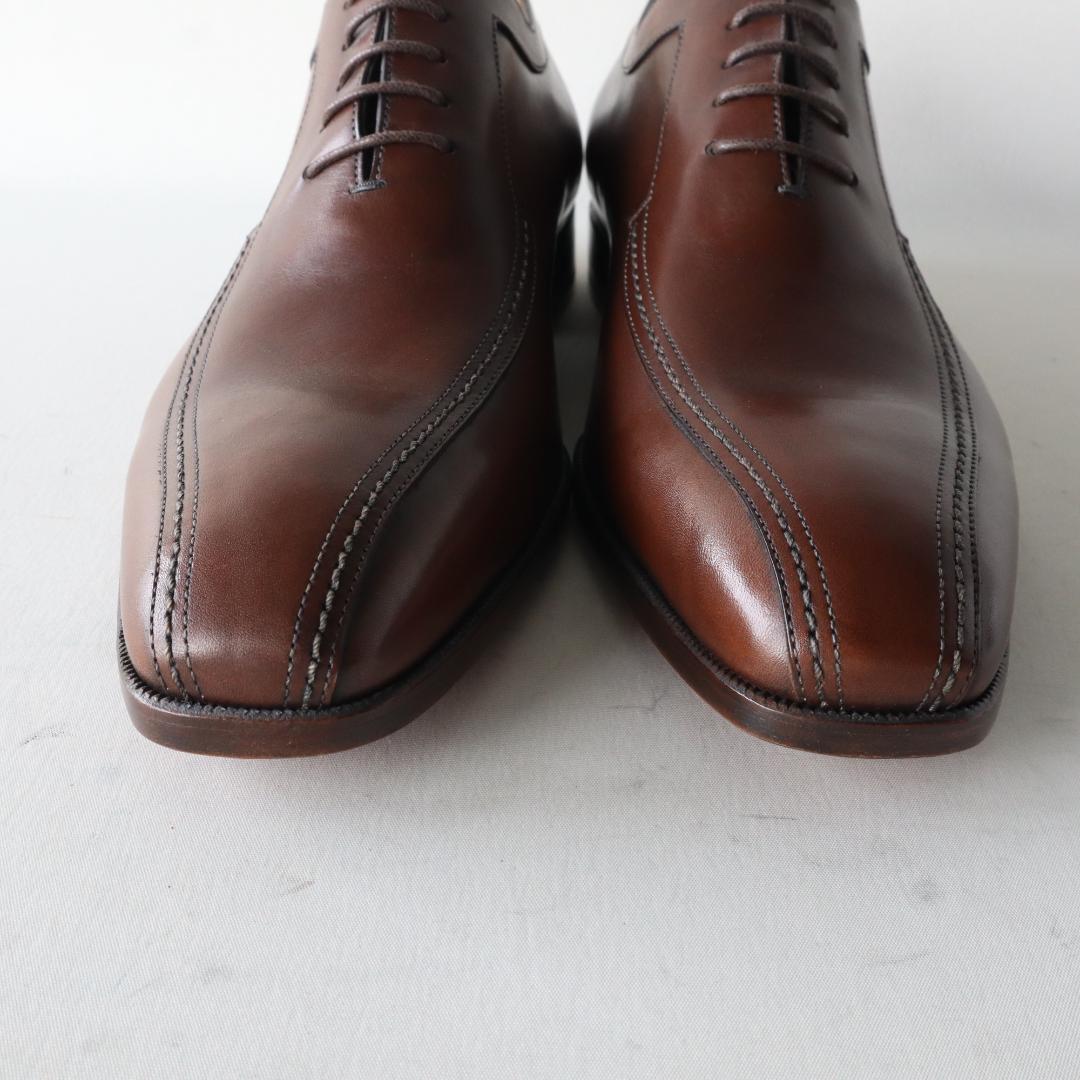 未使用Bemer'sベーメルズ　ブラウンドレスシューズ42 ステファノベーメル社