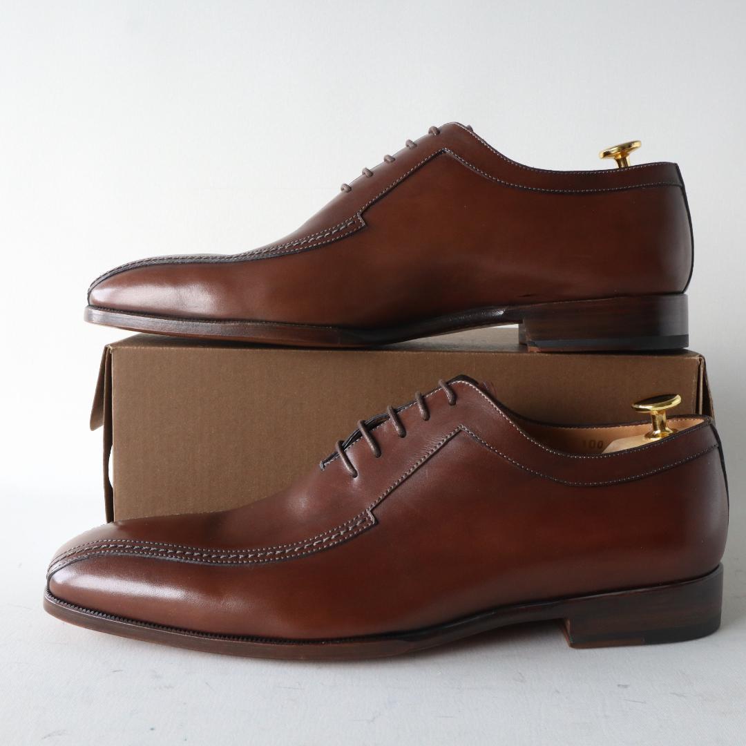 未使用Bemer'sベーメルズ　ブラウンドレスシューズ42 ステファノベーメル社