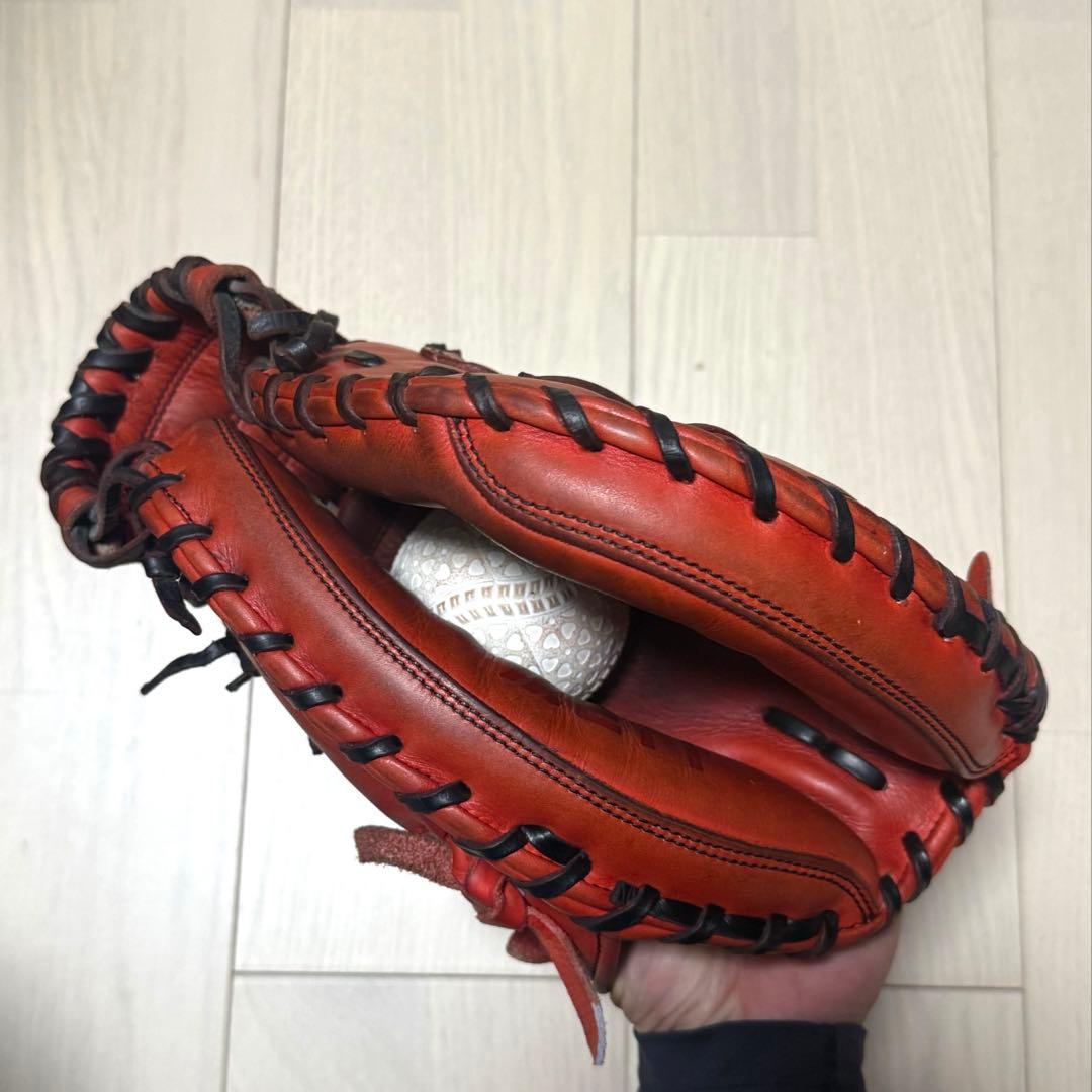 ZETTプロステイタス軟式キャッチャーミット