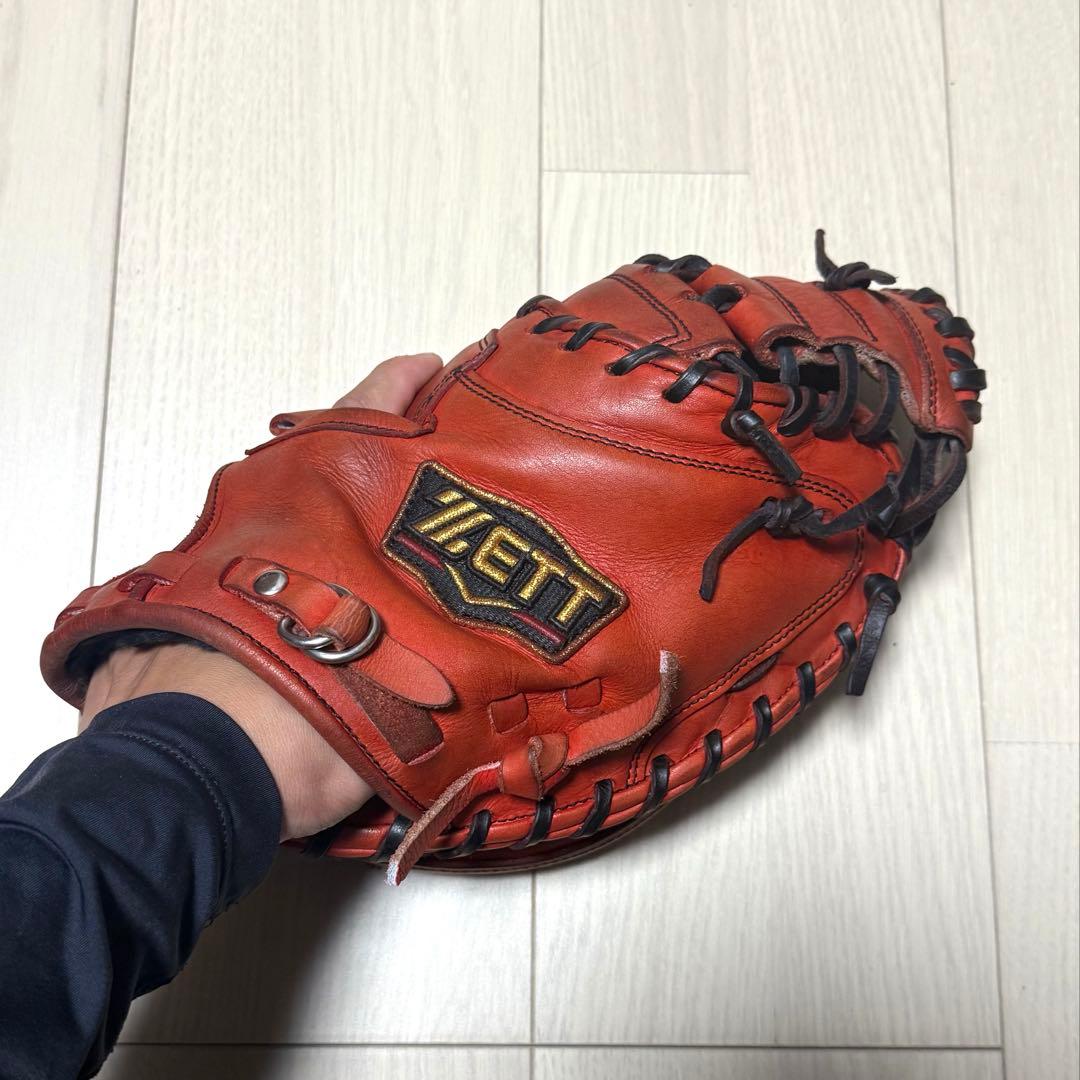ZETTプロステイタス軟式キャッチャーミット