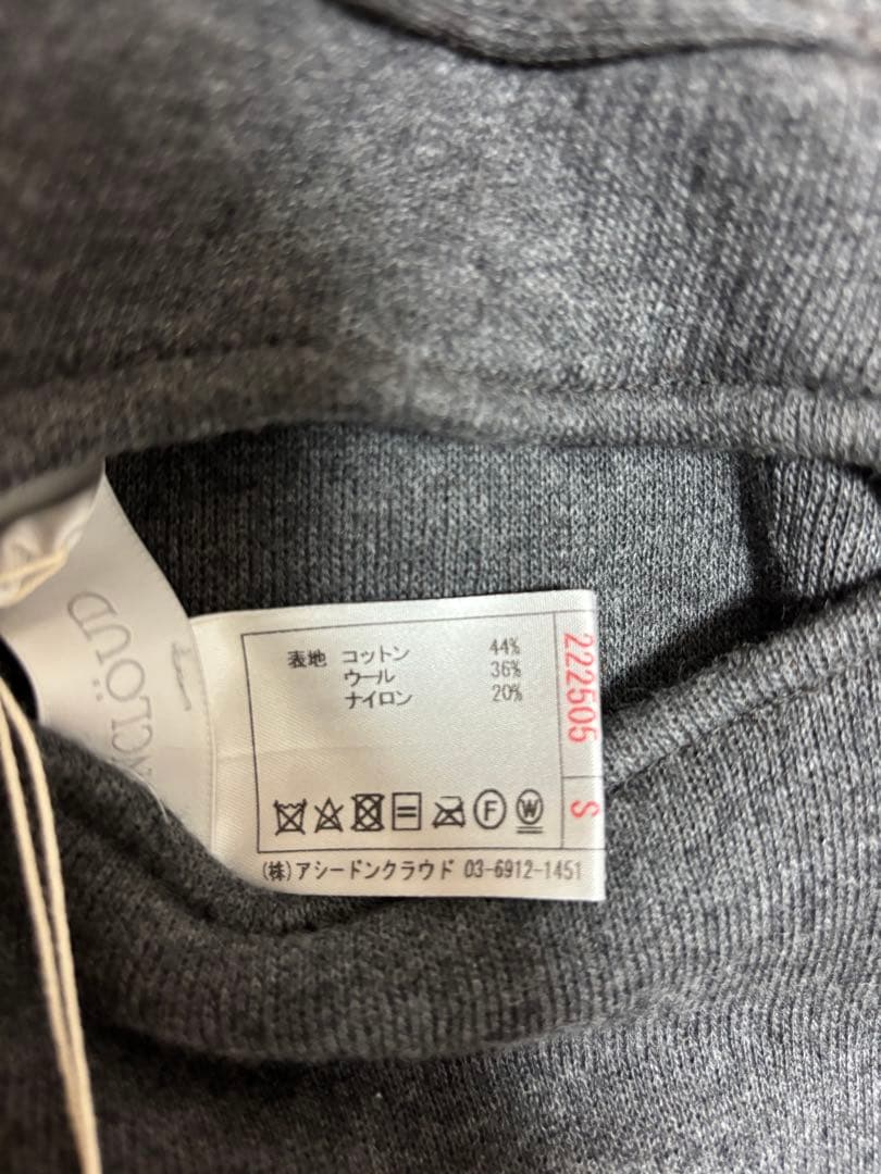 未使用　ASEEDONCLOUD アシードンクラウド　リバーシブルウールパンツ