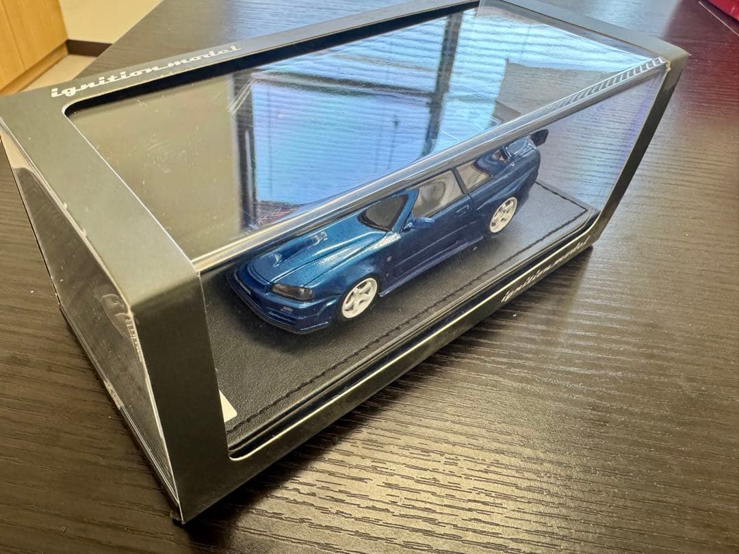 ignition model製Z-tune BNR34 ベイサイドブルー1/43