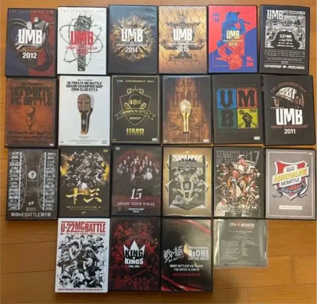 「レア‼️戦極第1章あり」umb 戦極 DVDまとめ売り