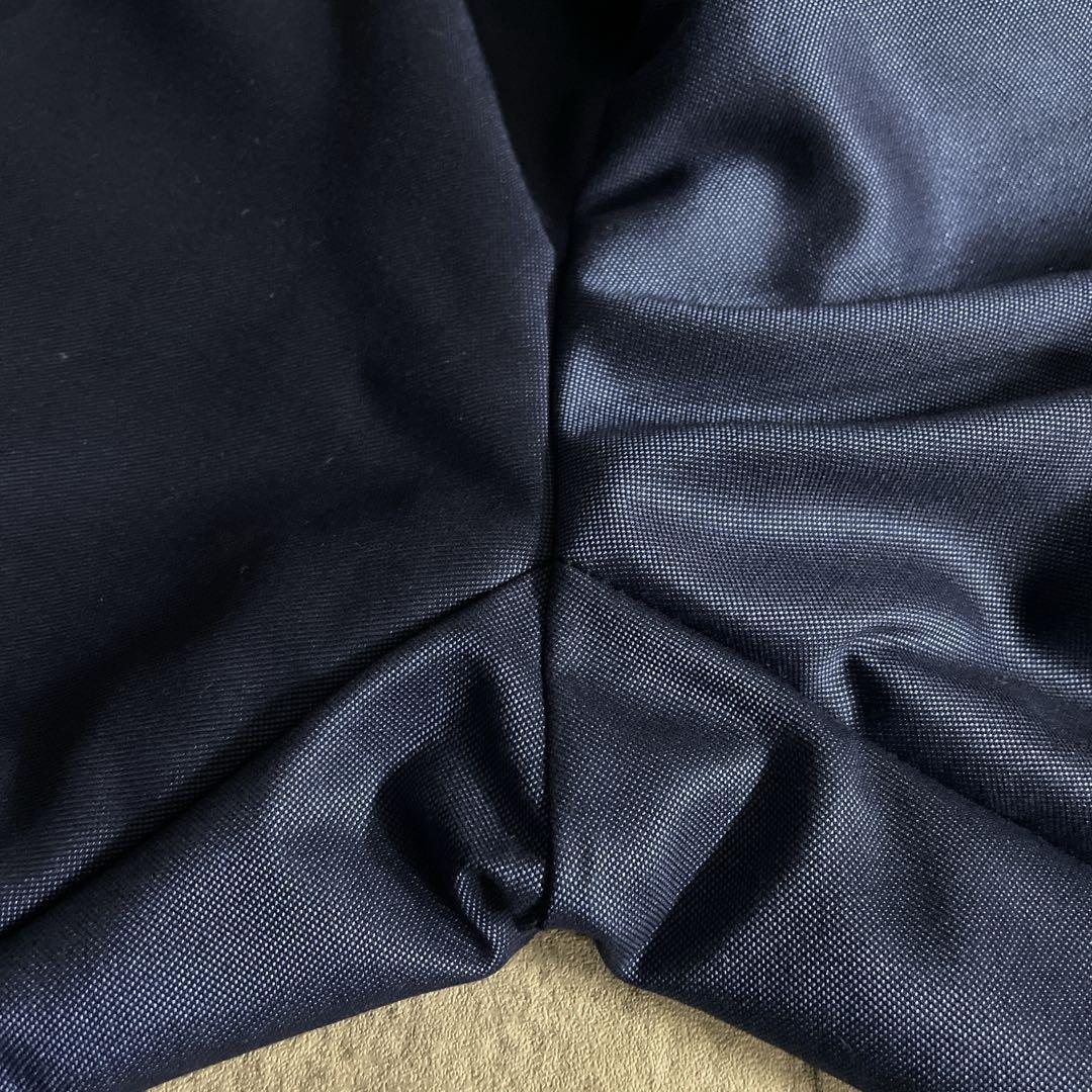 レアカラー ディープブルー スリーピース スーツ× VERSACEネクタイ