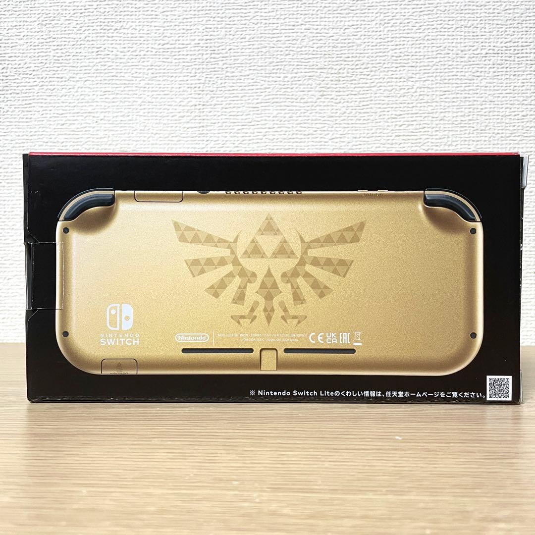【画面キズ無し】ニンテンドースイッチライト ハイラルエディション　新品フィルム付