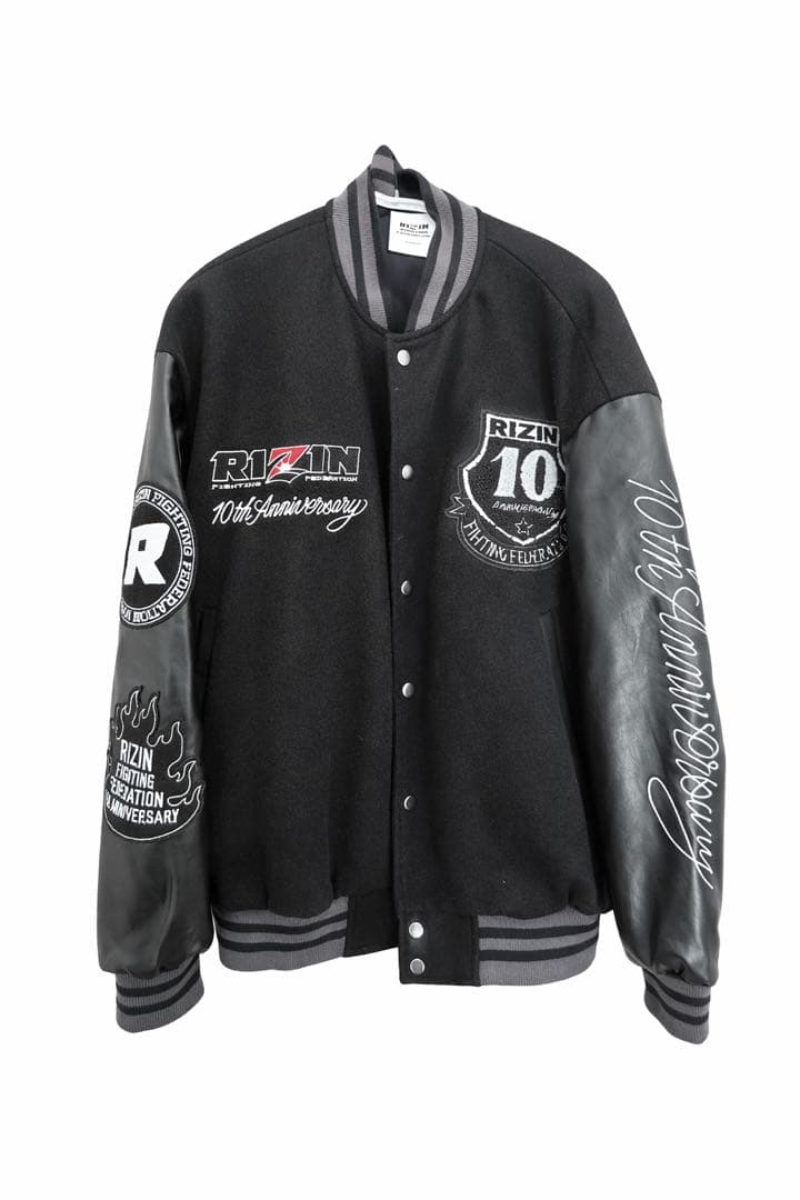 【非売品】RIZIN 10周年記念スタジャン（ブラック）