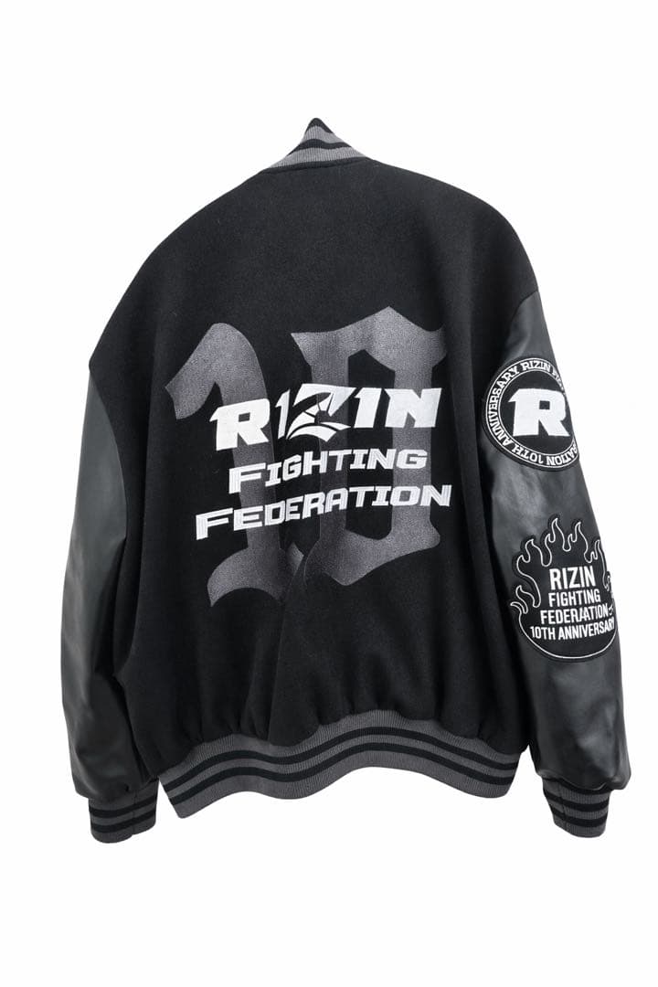 【非売品】RIZIN 10周年記念スタジャン（ブラック）