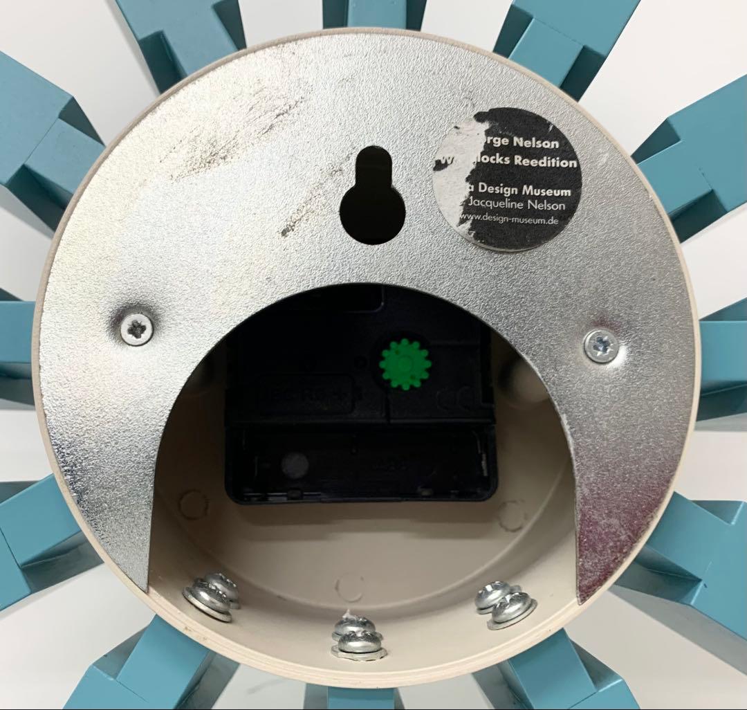 X*5様 ジョージネルソン ウォールクロック ブロッククロック 掛時計 動作品