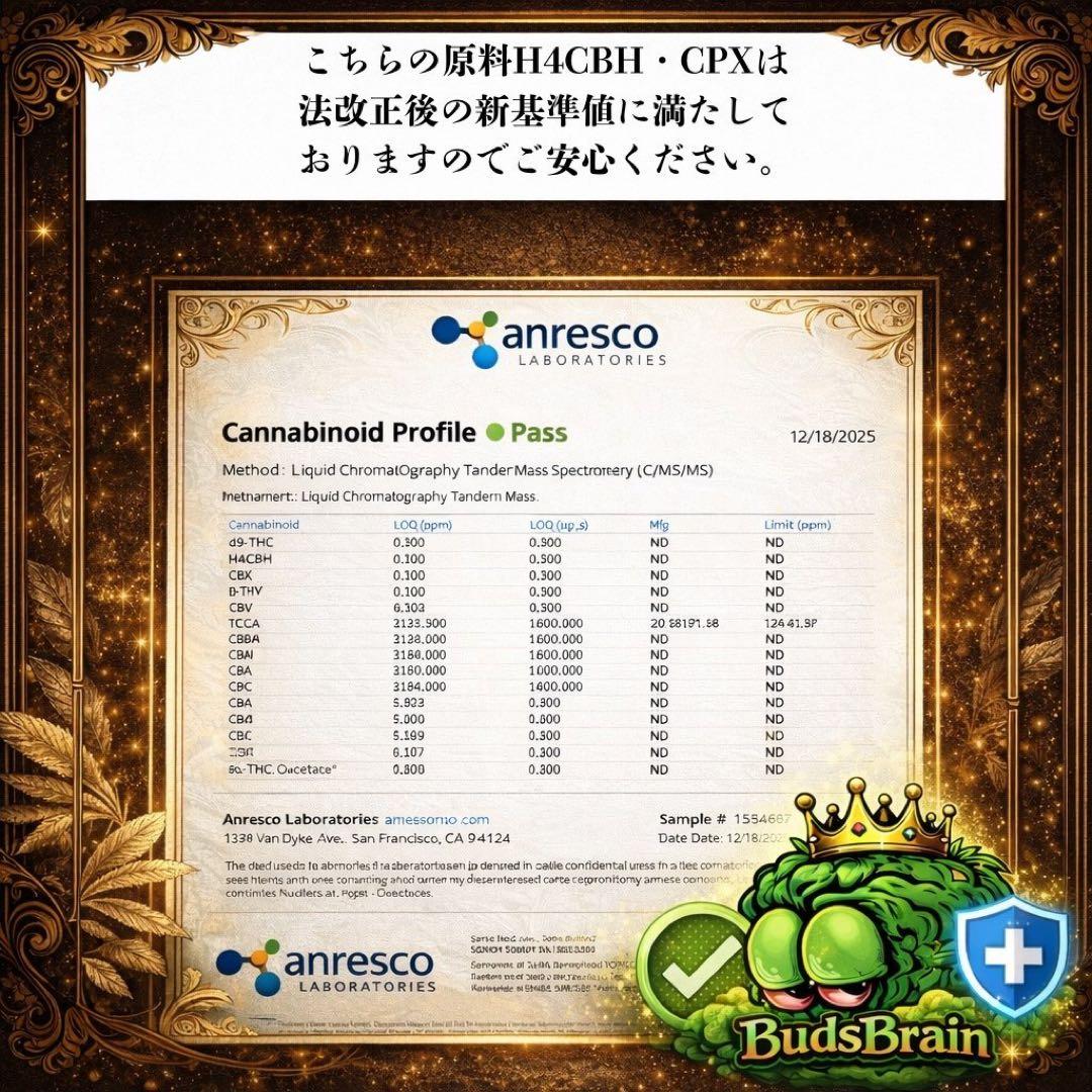 リラクゼーショングッズ BudsBrain50% LIQUID 1ml