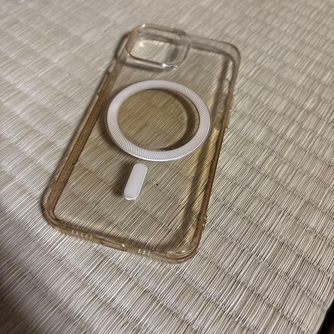 マグセーフ対応 透明TPUケース