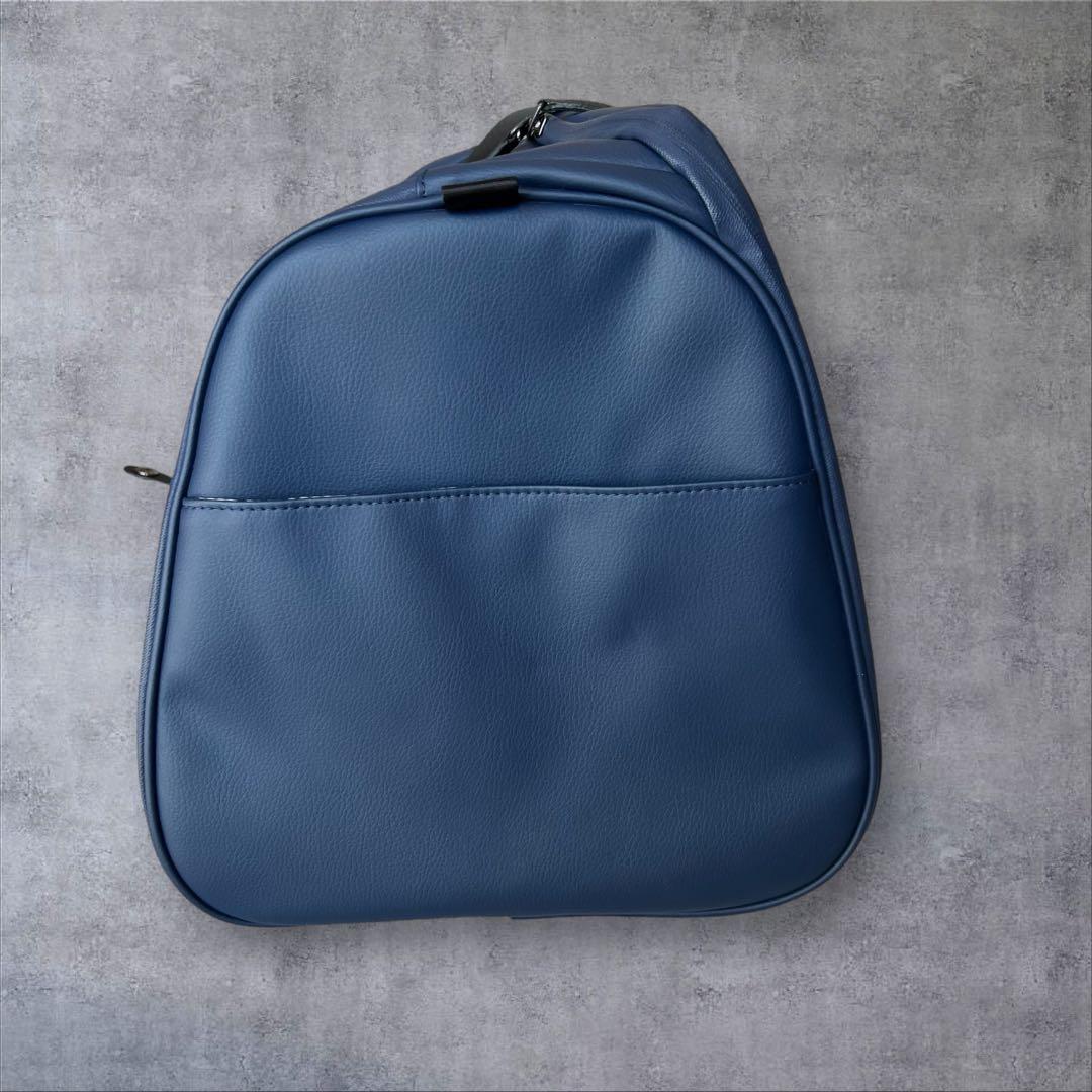 【極美品】高級ベゼル ボストンバッグ 大容量 ゴルフ 肩紐無し フェイクレザー