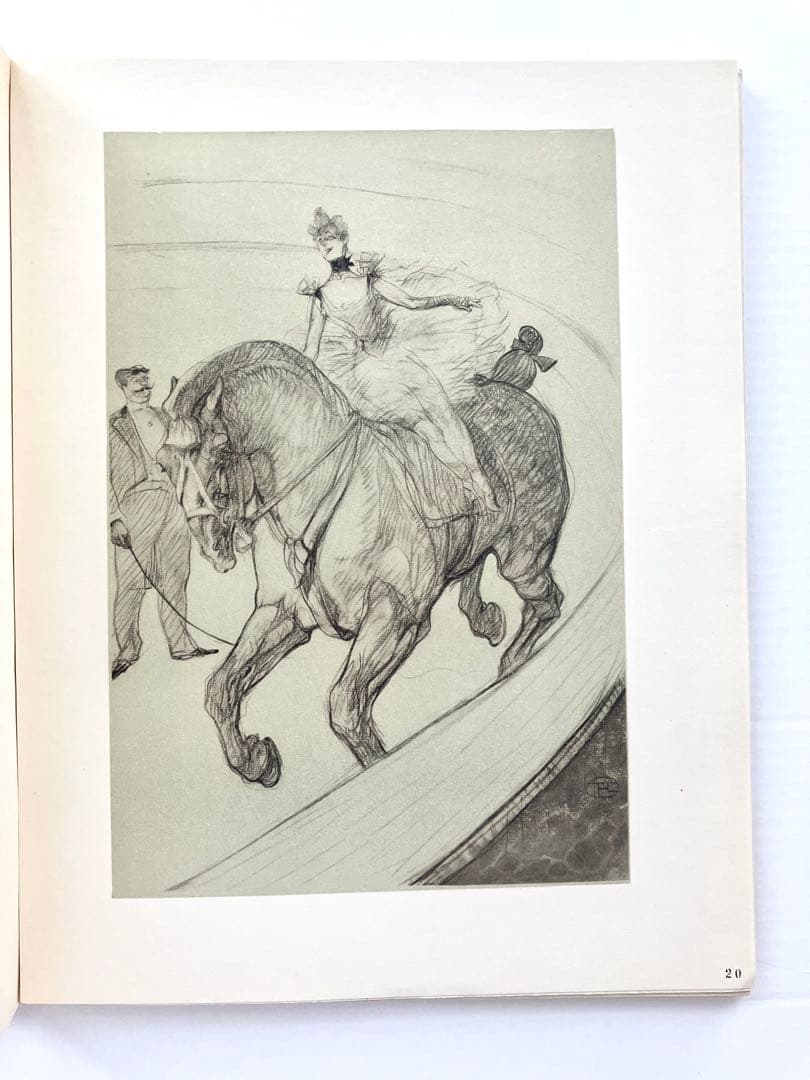 トゥールズ•ロートレック／リトグラフ作品集『サーカス』 700部限定