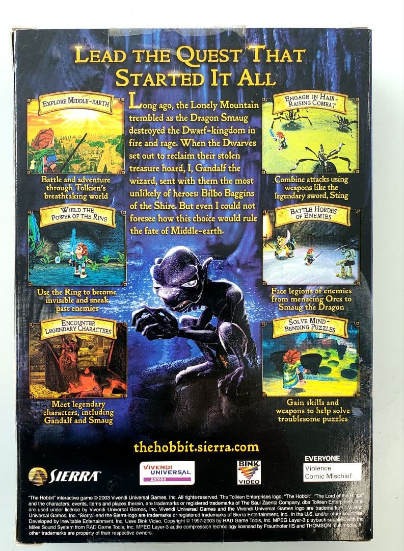 新品 The Hobbit PC ゲーム Lord of the rings