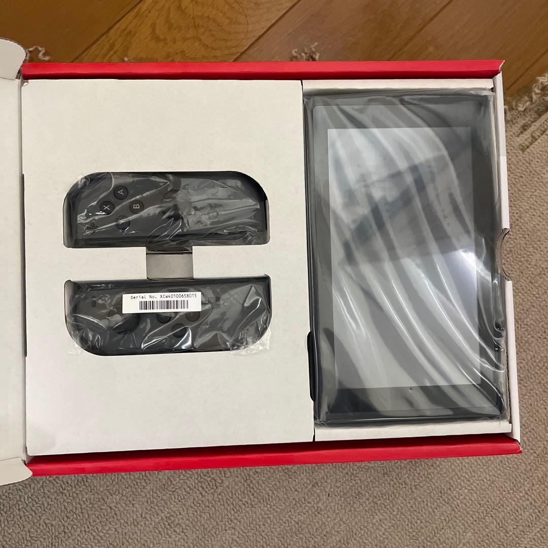 【未使用品】Nintendo Switch グレー【バッテリー強化版】