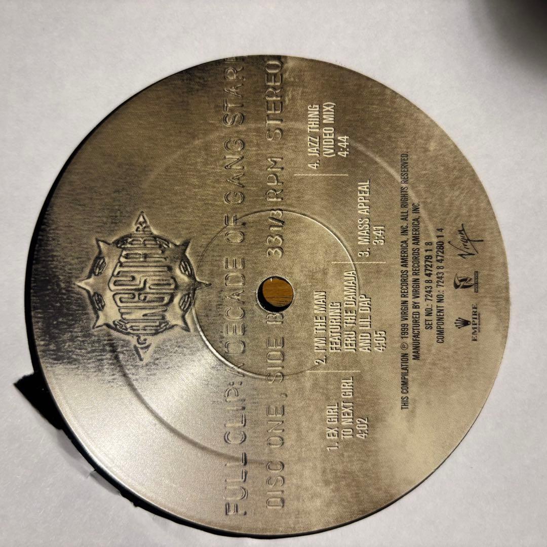 Gang Starr / Full Clip US正規3LP 美品