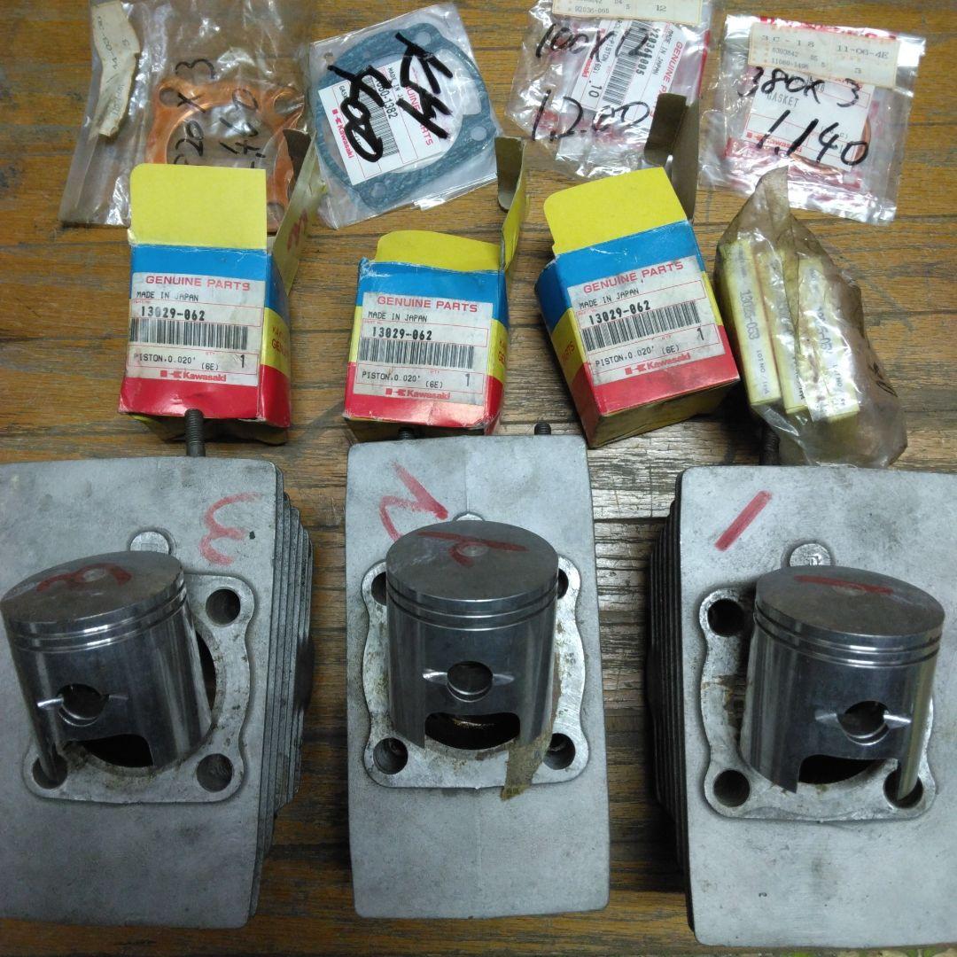 KH400シリンダー セット ピストン0.5