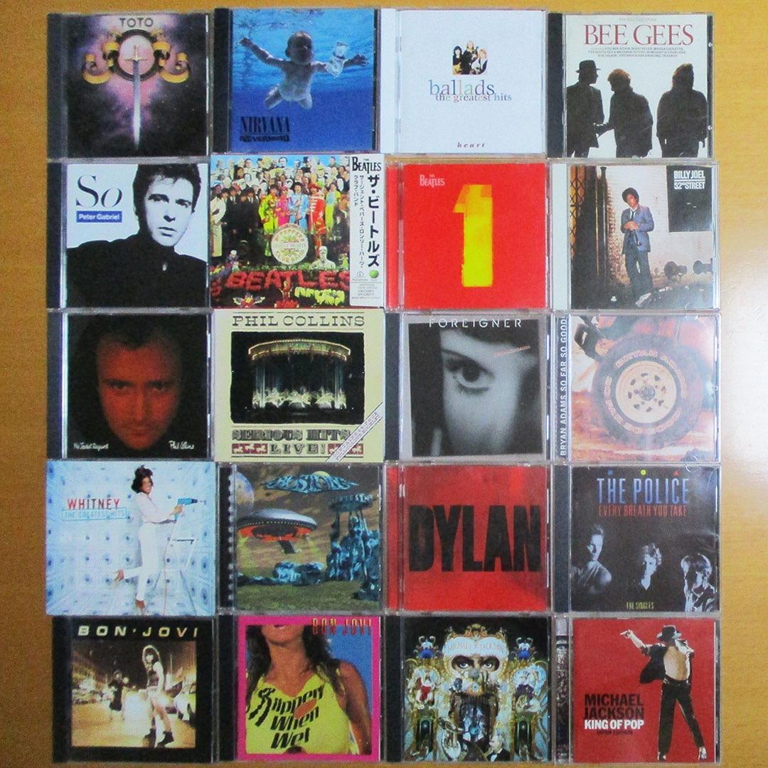 洋楽のクラシックロック、ポップCD、70枚セット