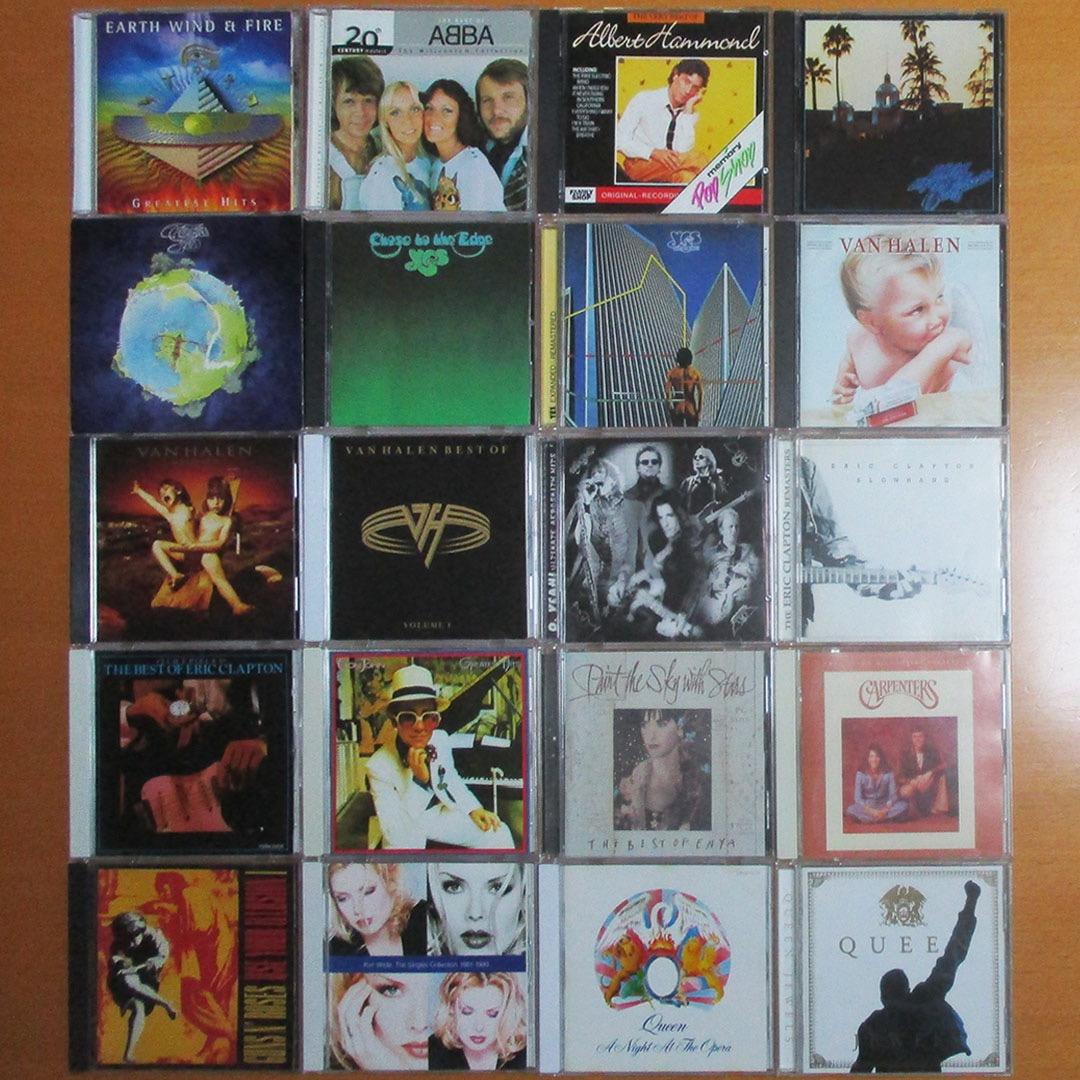 洋楽のクラシックロック、ポップCD、70枚セット