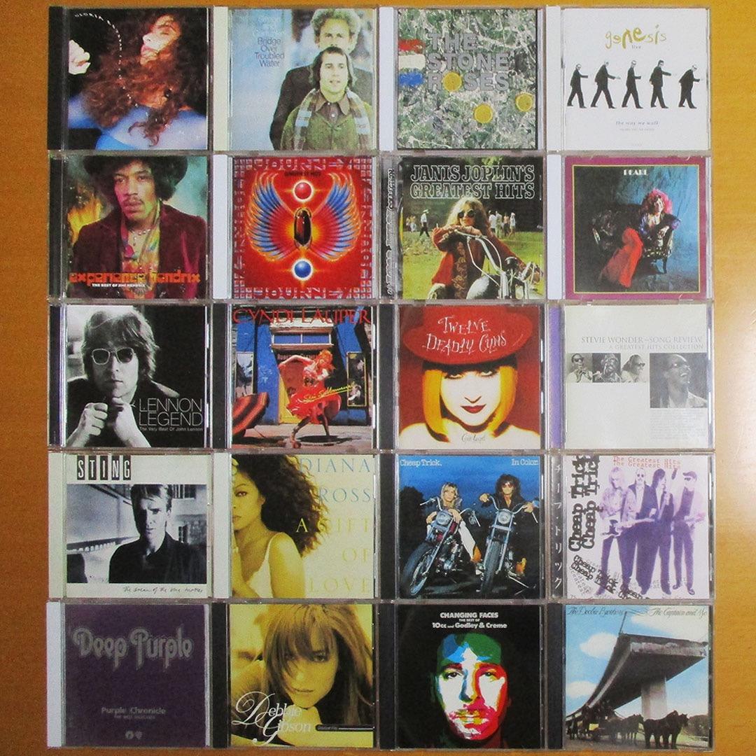 洋楽のクラシックロック、ポップCD、70枚セット