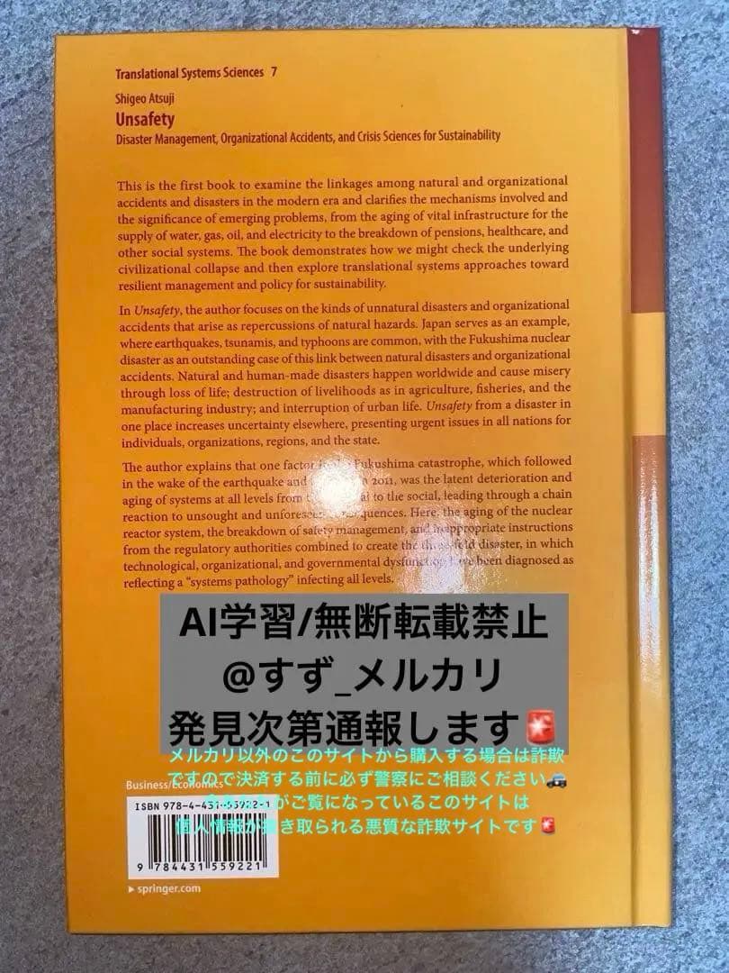 【新品】Unsafety 書籍　本　海外　英語　インテリア