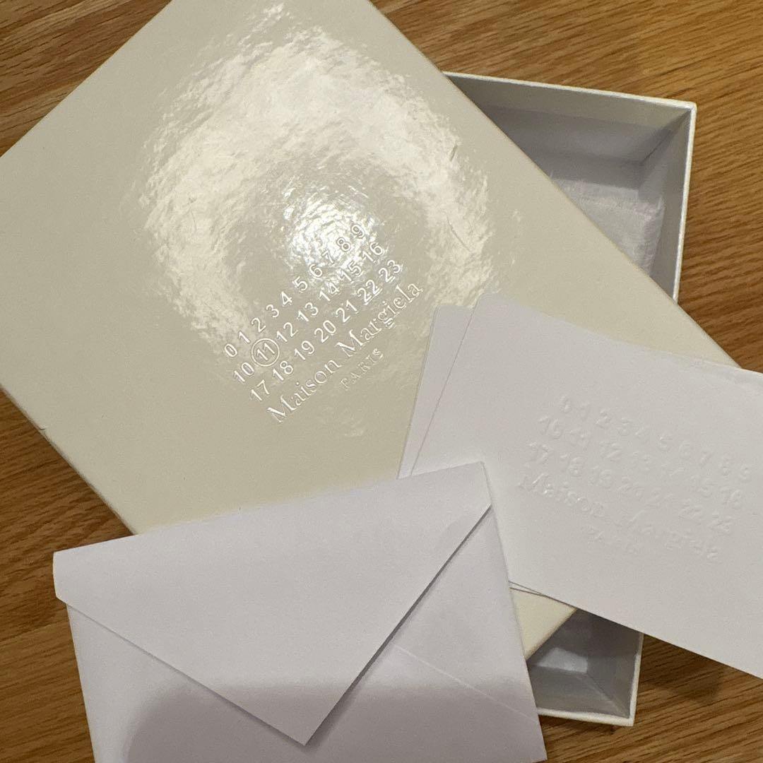 Maison Margiela 白　三つ折り財布　マルジェラ　財布　レディース