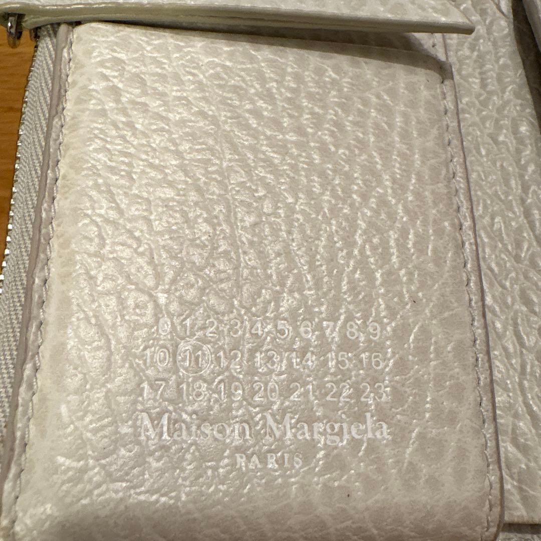 Maison Margiela 白　三つ折り財布　マルジェラ　財布　レディース