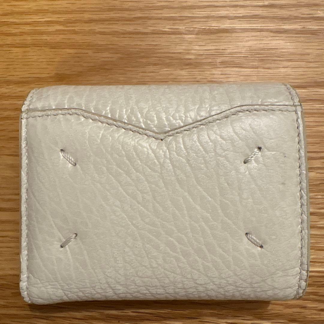 Maison Margiela 白　三つ折り財布　マルジェラ　財布　レディース