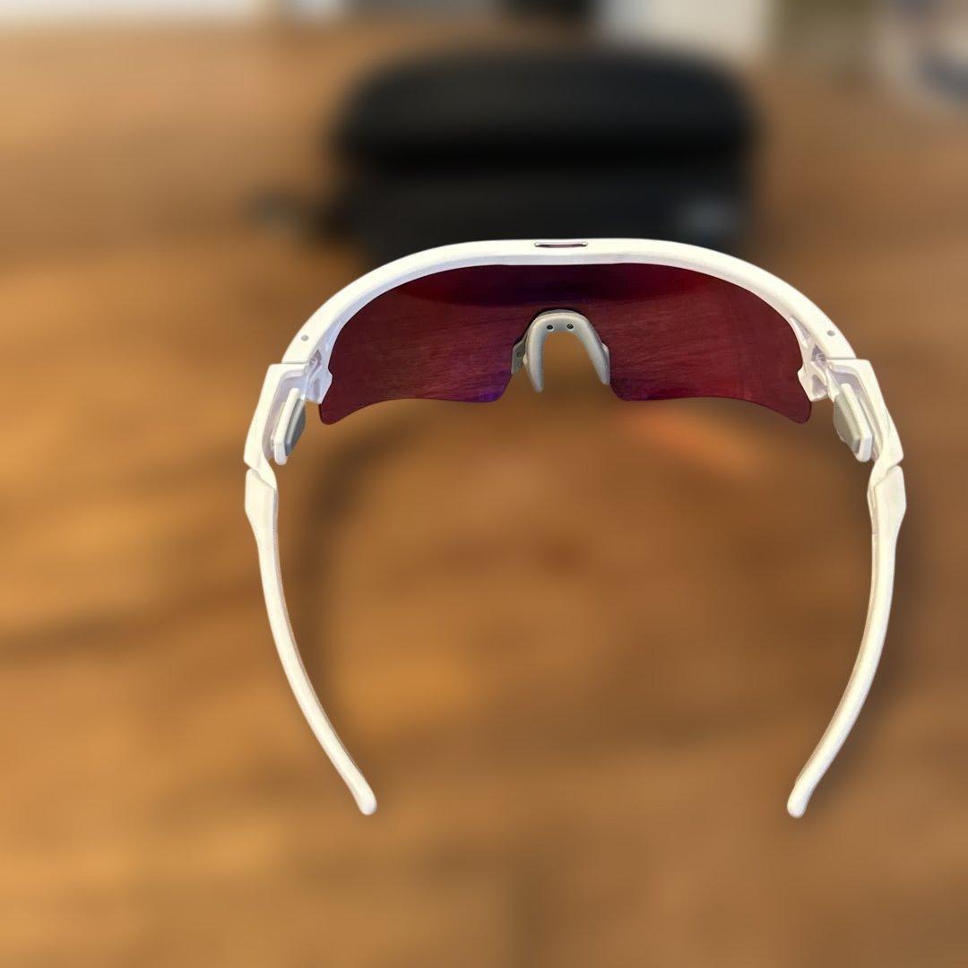 SWANS スポーツサングラス ホワイト/オレンジ/レッド