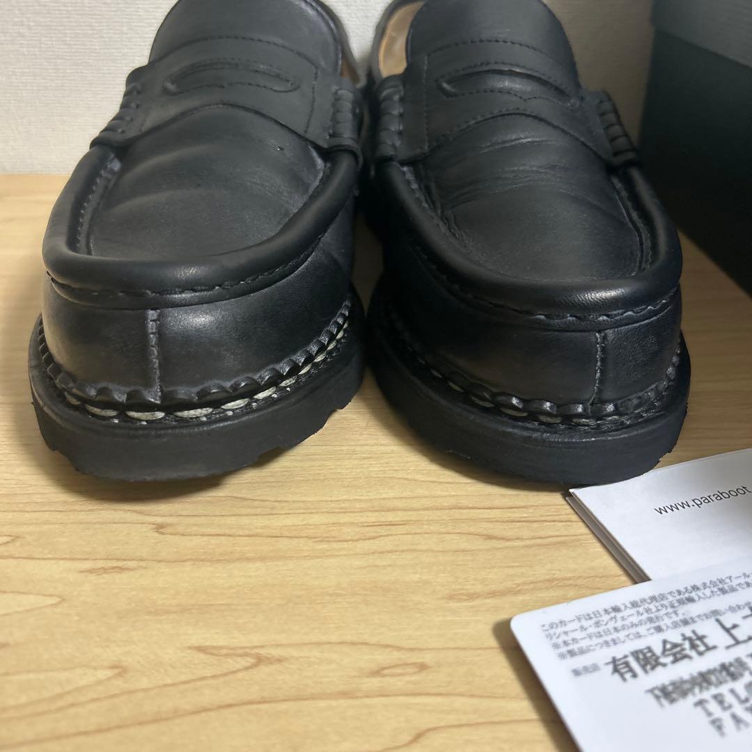 Paraboot REIMS ランス 黒 uk7