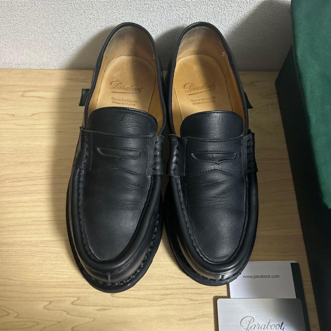 Paraboot REIMS ランス 黒 uk7