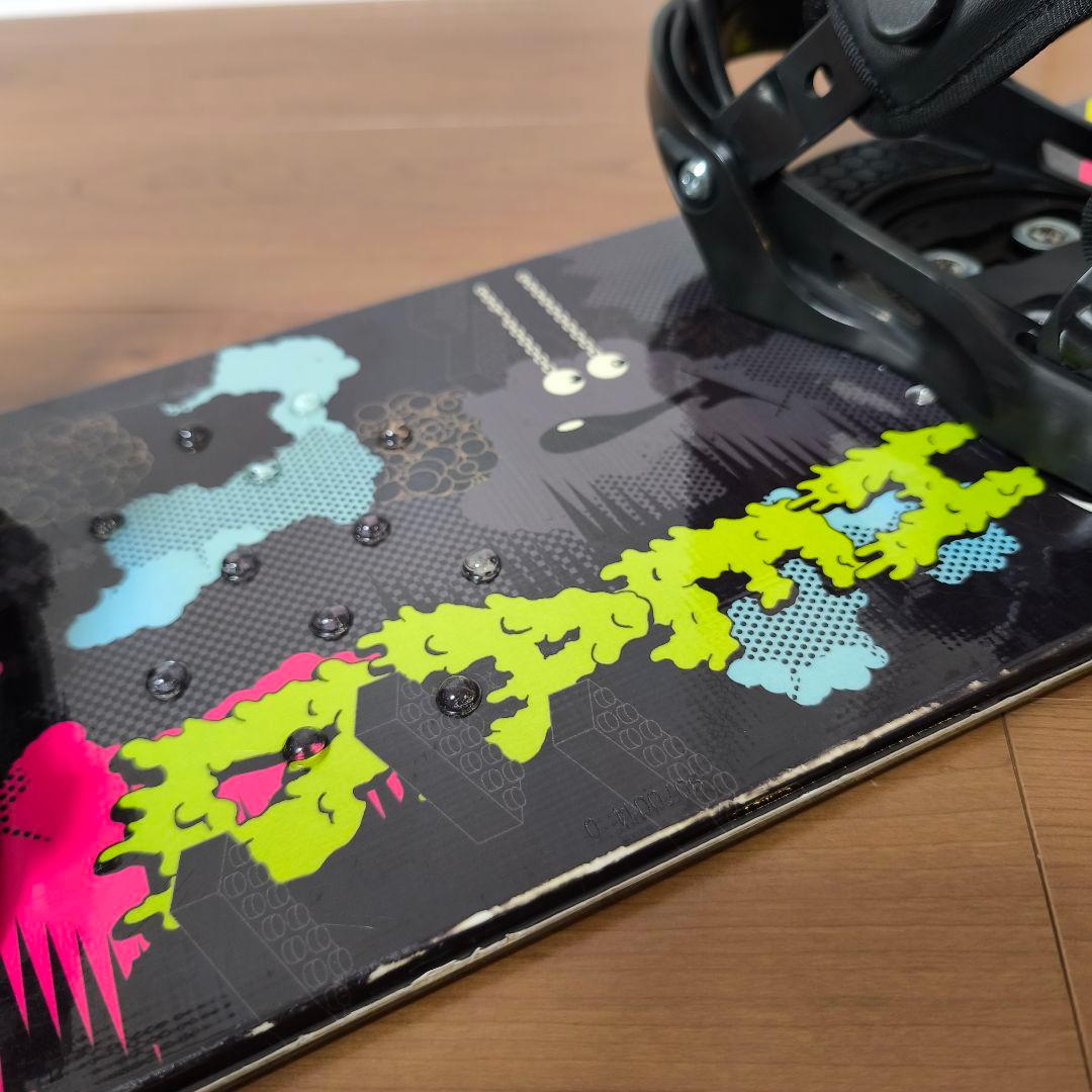 スノーボード 子供用 HEAD 板・ビンディング2点セット 約100cm CSB