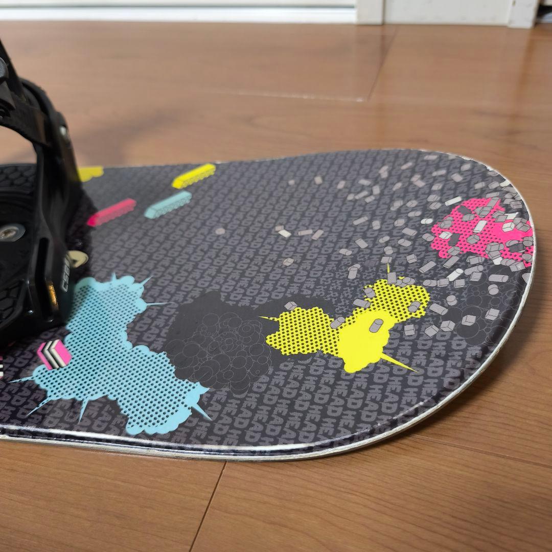 スノーボード 子供用 HEAD 板・ビンディング2点セット 約100cm CSB