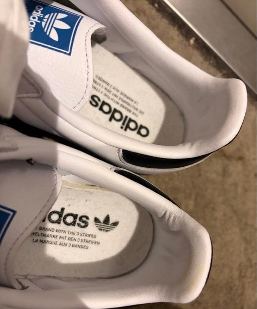 adidas Samba OG スニーカー 25cm ホワイト/グレー