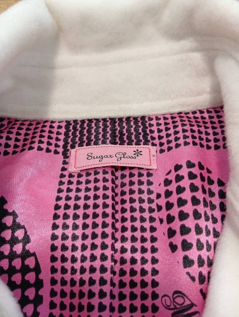 ぎゅな☺︎ MA＊RS Sugar Gloss ホワイト モッサコート