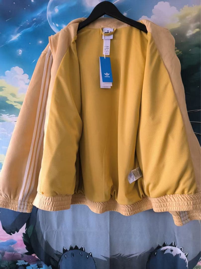 中国限定 アディダス 蛇年トラック スエード ジャケット イエロー S