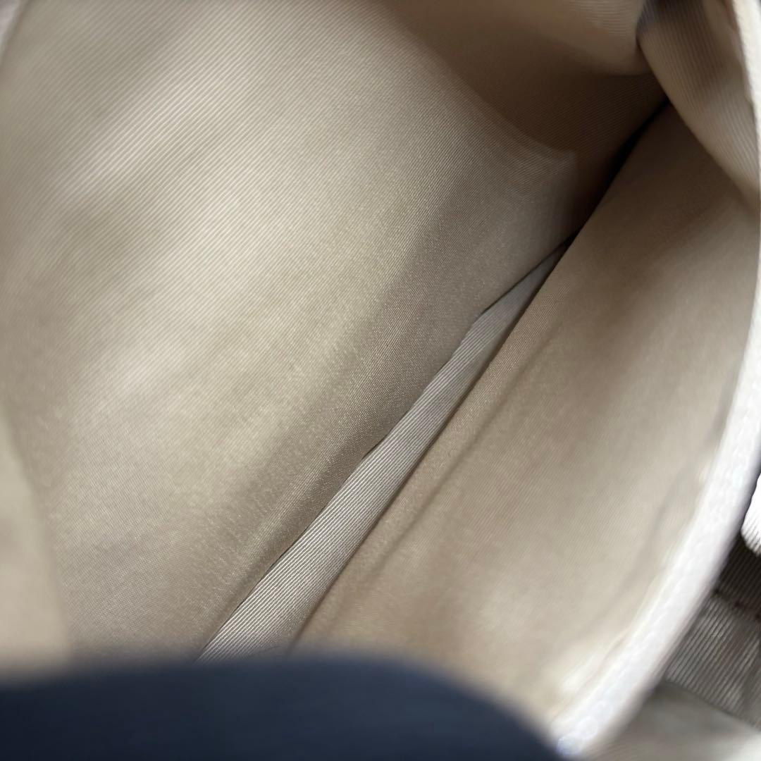 【美品】コーチ　ショルダーバッグ　シグネチャー　レザー　キャンバス　フリンジ