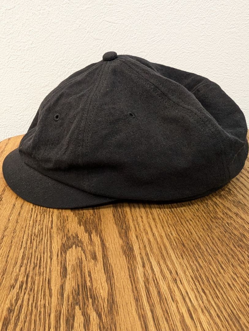 【未使用】THE.H.W.DOG&CO キャスケット コットンリネン ブラック