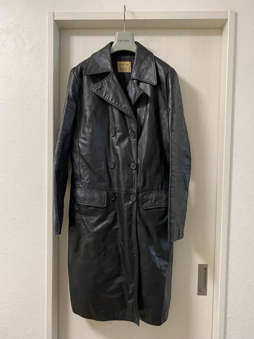 【超希少】 ヘルムートラング 本人期 コレクションレザーコート 44