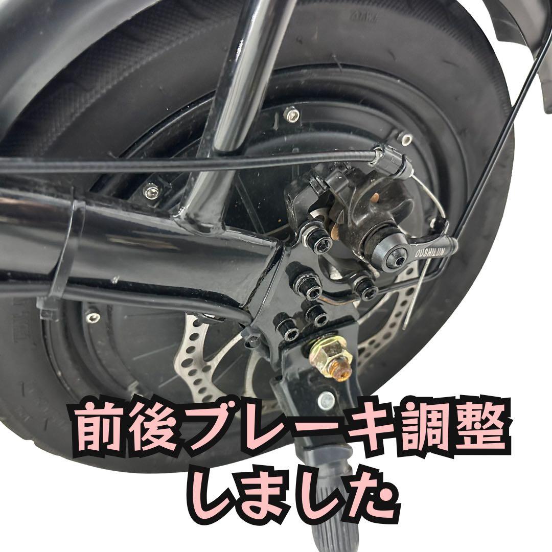 早者勝！大阪電動アシスト自転車DXカスタム改48V防犯機能