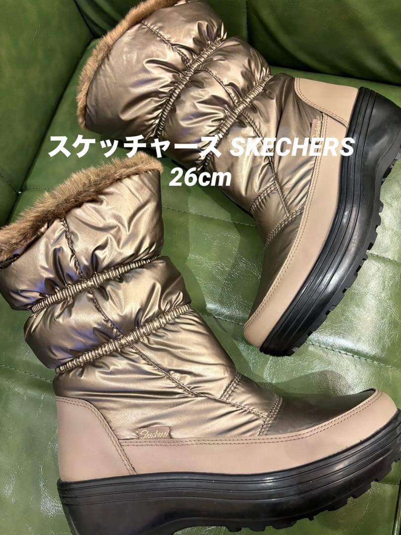 スケッチャーズ SKECHERS スノーブーツ アラスカ キルティング 新品