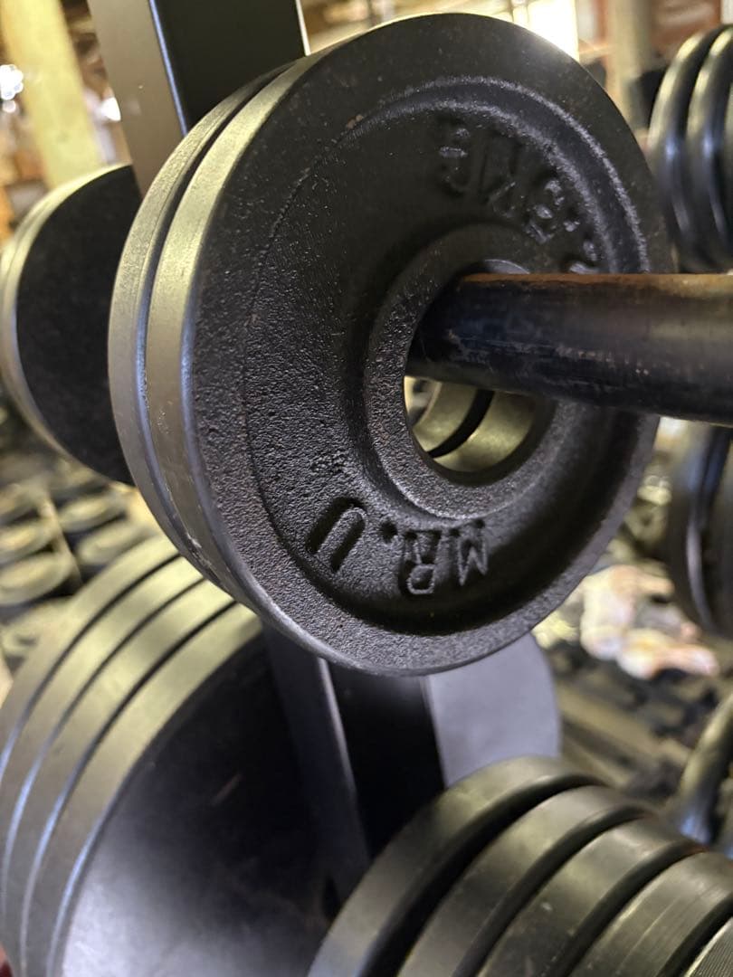 聖地　World Gym MR.U GYM オリンピックプレート177.5kg