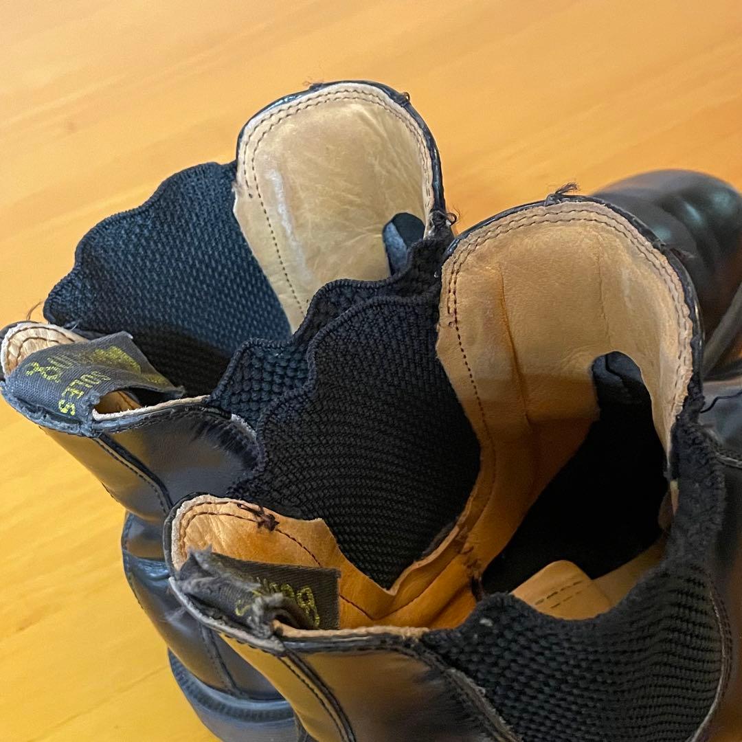 イングランド製 ドクターマーチン サイドゴアブーツ UK9 28cm ブラック