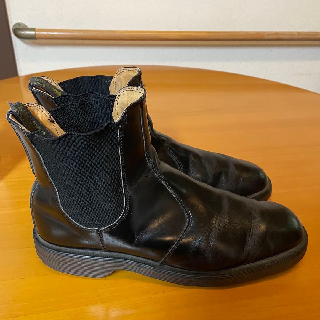 イングランド製 ドクターマーチン サイドゴアブーツ UK9 28cm ブラック