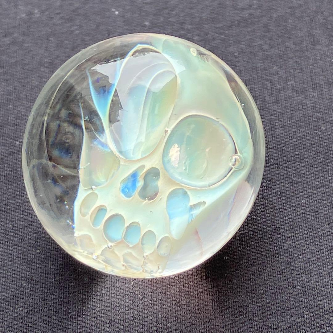 XODAS マ-ブル Marble ボロシリケイトガラス　Bob Skull