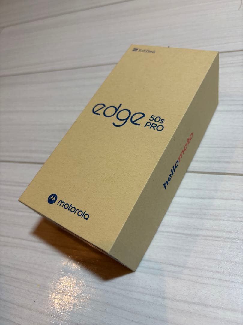 新品motorola edge 50s PRO 256 SIMフリー 白