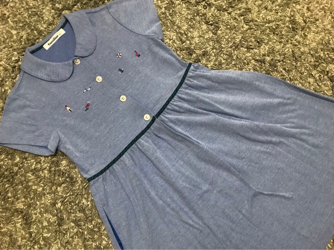 おまとめ　ファミリア　ポロワンピース　130