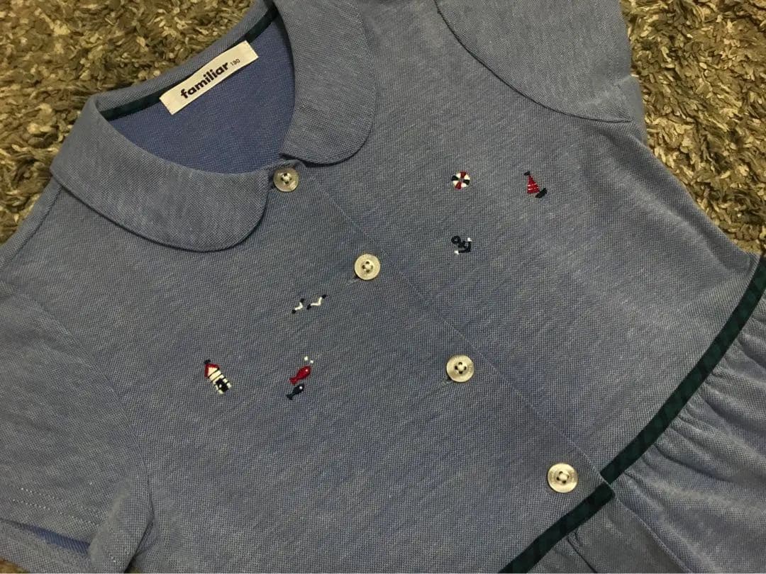 おまとめ　ファミリア　ポロワンピース　130