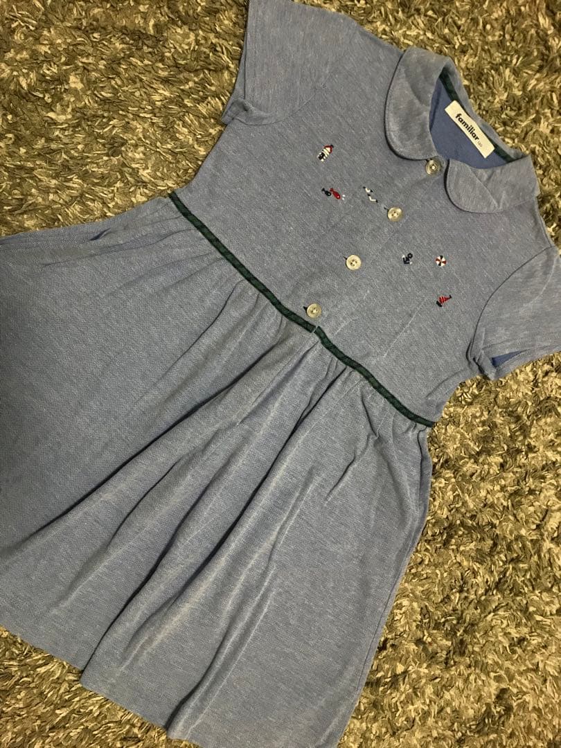 おまとめ　ファミリア　ポロワンピース　130