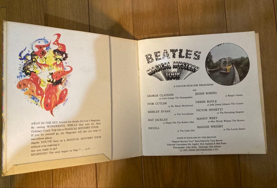 稀少UKオリジナルMono轟音マジカルミステリーツアーBeatlesレコード